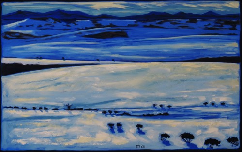 Snow Field II, West of Hartel
sold